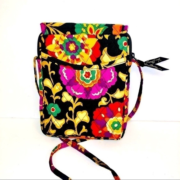 𝅺vera Bradley Va Va Bloom Mini Hipster Crossbody Wallet - Picture 2 of 16